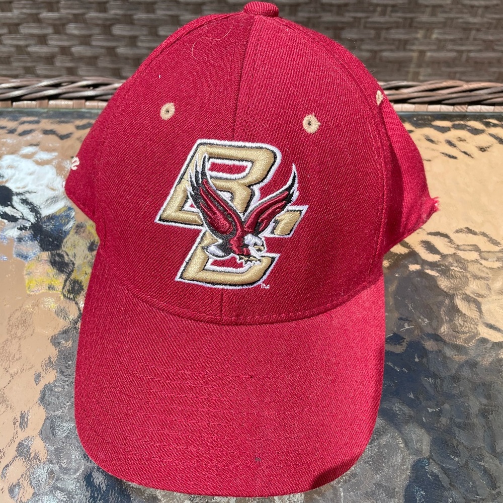 Kids Custom Boston College Fitted Hat